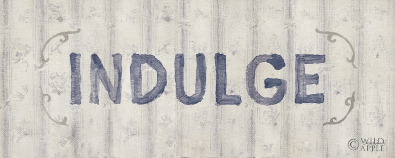 Reproduction of Victorian Bath Words IV by Danhui Nai - Wall Decor Art