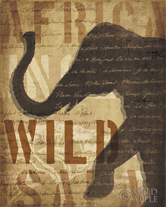 African Elephant Posters Prints & Visual Artwork