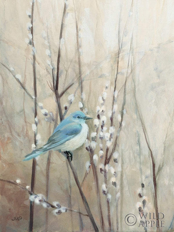 Reproduction of Pretty Birds Neutral IV by Julia Purinton - Wall Decor Art