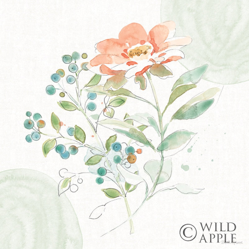 Reproduction of Soft Petals V by Beth Grove - Wall Decor Art