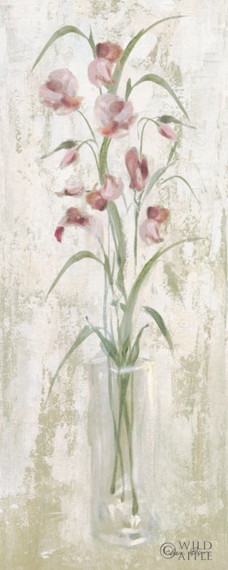 Reproduction of Red Field Flowers by Cheri Blum - Wall Decor Art