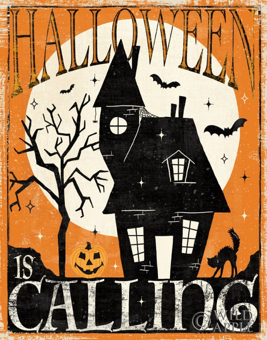 Halloween Is Calling Iii Light Posters Prints & Visual Artwork