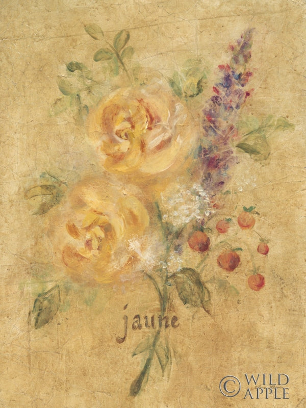 Reproduction of Jaune by Cheri Blum - Wall Decor Art