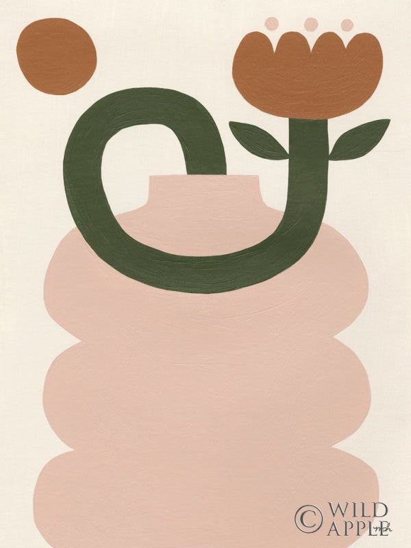 Reproduction of Floral Joy I by Moira Hershey - Wall Decor Art