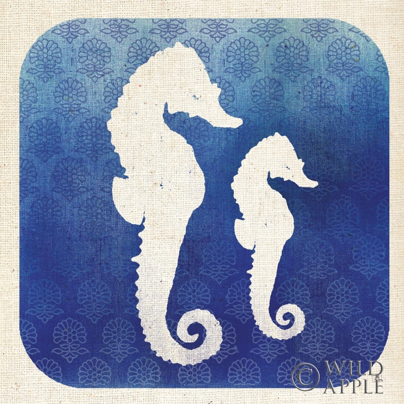 Reproduction of Watermark Seahorse by Studio Mousseau - Wall Decor Art