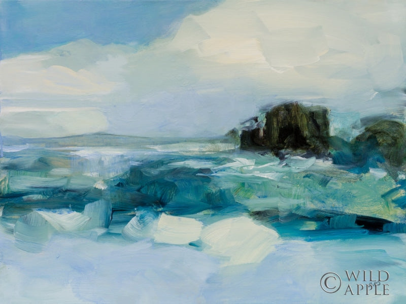 Reproduction of Waves at Midmorning by Julia Purinton - Wall Decor Art