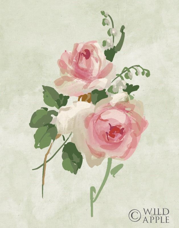 Reproduction of Impressionist Garden I by Danhui Nai - Wall Decor Art