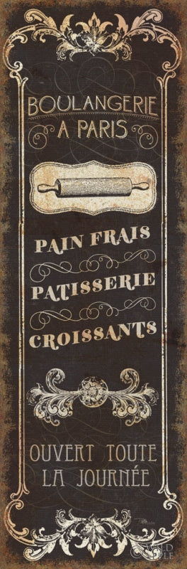Reproduction of Parisian Signs Panel I by Pela Studio - Wall Decor Art