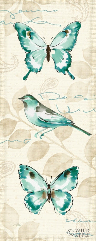 Reproduction of Wing Prints II by Pela - Wall Decor Art