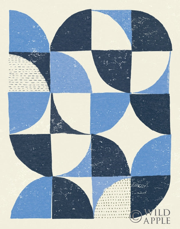 Reproduction of Colorful Night Sky I Blue by Courtney Prahl - Wall Decor Art