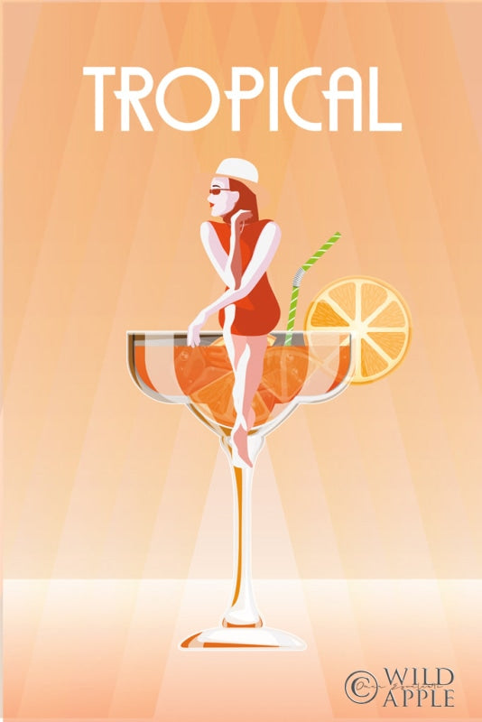 Tropical Drink Posters Prints & Visual Artwork