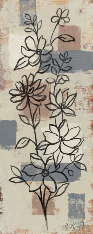 Reproduction of Scandinavian Floral II by Silvia Vassileva - Wall Decor Art