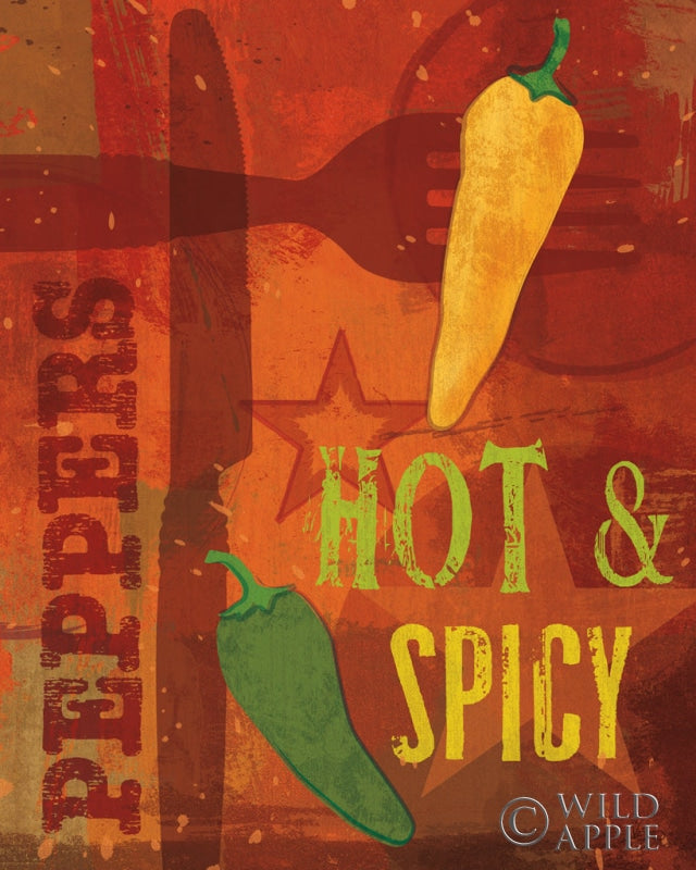 Reproduction of Pimento II by Veronique Charron - Wall Decor Art