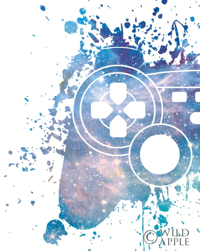 Reproduction of Gamer Splash VI by Mary Urban - Wall Decor Art