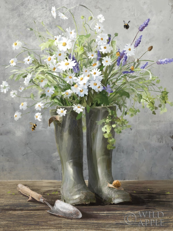 Reproduction of Cottage Gardening I by Danhui Nai - Wall Decor Art