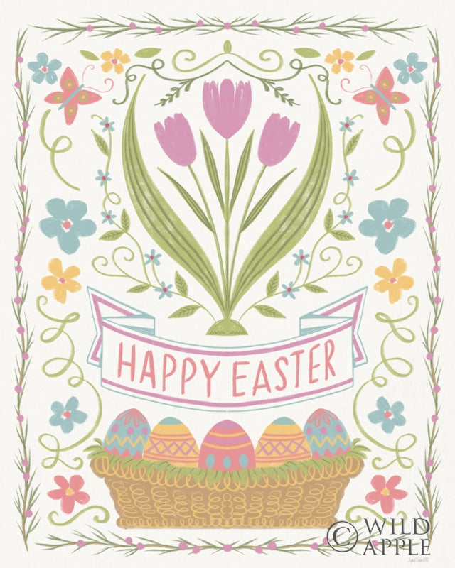 Easter Greetings Ii Posters Prints & Visual Artwork