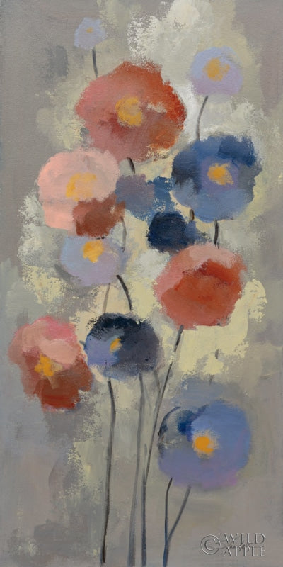 Reproduction of Delicate Floral II by Silvia Vassileva - Wall Decor Art