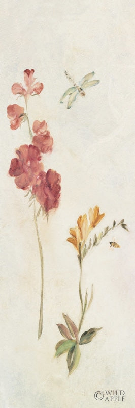 Reproduction of Wild Wallflowers II Panel by Cheri Blum - Wall Decor Art