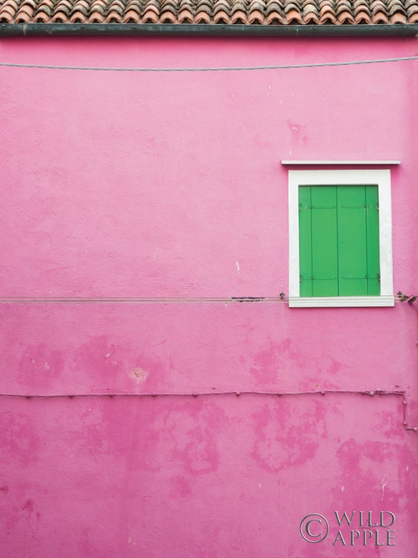 Reproduction of Windows of Burano VII by Aledanda - Wall Decor Art