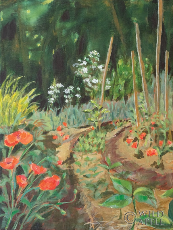 Reproduction of Sable Garden by Sue Schlabach - Wall Decor Art