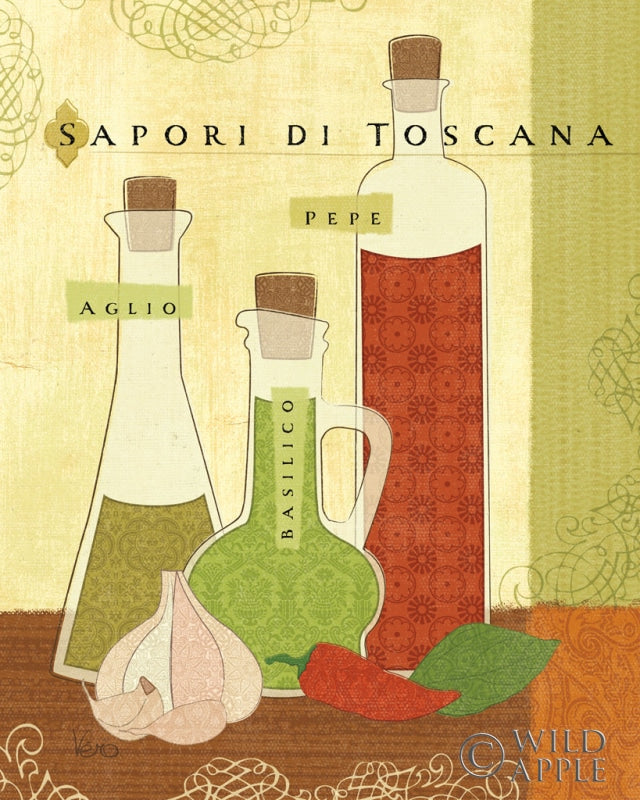 Reproduction of Toscana II by Veronique Charron - Wall Decor Art