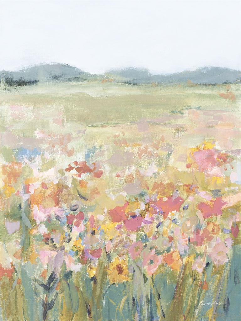 Reproduction of Wildflower Meadow Neutral by Pamela Munger - Wall Decor Art
