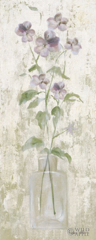 Reproduction of Purple Field Flowers by Cheri Blum - Wall Decor Art