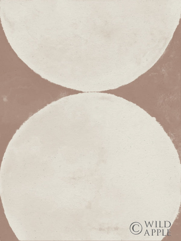 Reproduction of Elegant Balance II Brown by Danhui Nai - Wall Decor Art