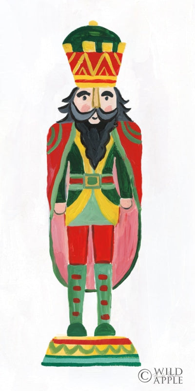 Reproduction of Holiday Nutcrackers VI by Farida Zaman - Wall Decor Art