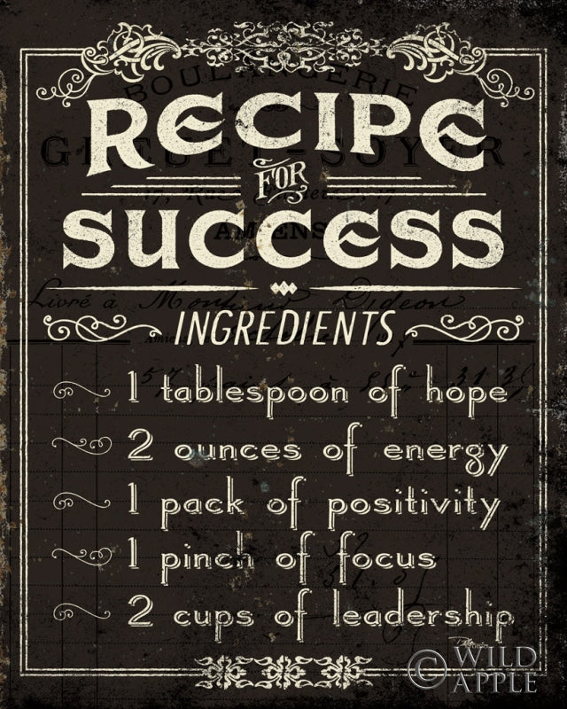 Reproduction of Life Recipes II by Pela Studio - Wall Decor Art