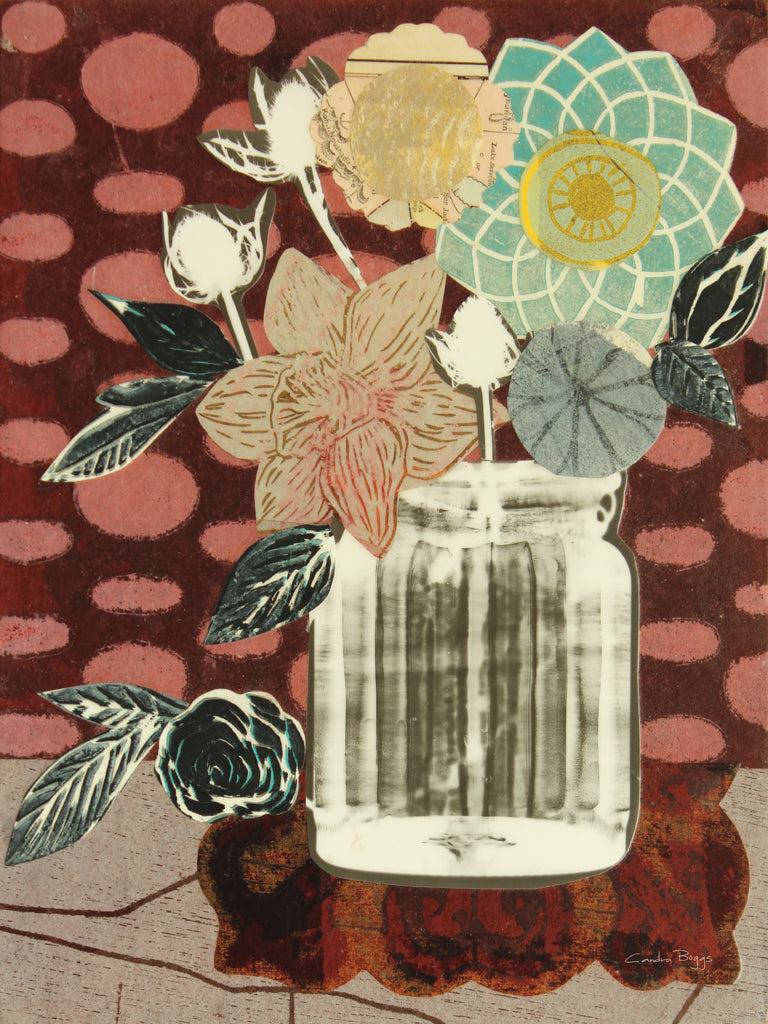 Reproduction of Floral Fling I by Candra Boggs - Wall Decor Art