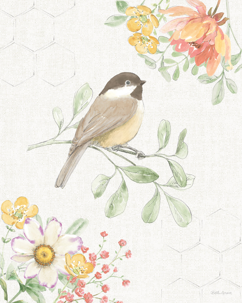 Reproduction of Afternoon in the Garden IV by Beth Grove - Wall Decor Art