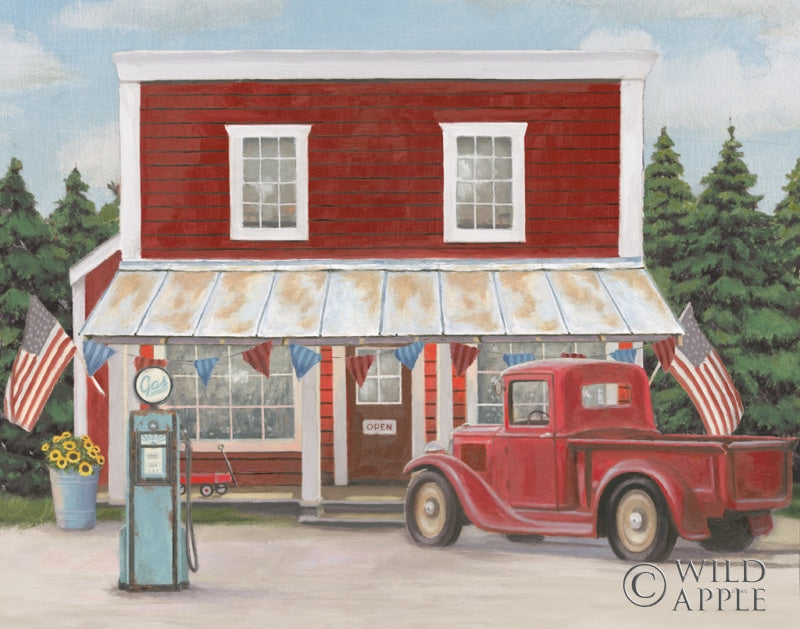 Reproduction of Country Truck I by James Wiens - Wall Decor Art