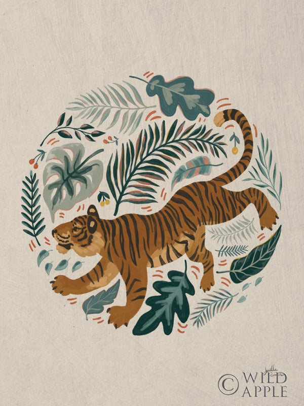 Reproduction of Big Cat Beauty VII Vertical by Janelle Penner - Wall Decor Art