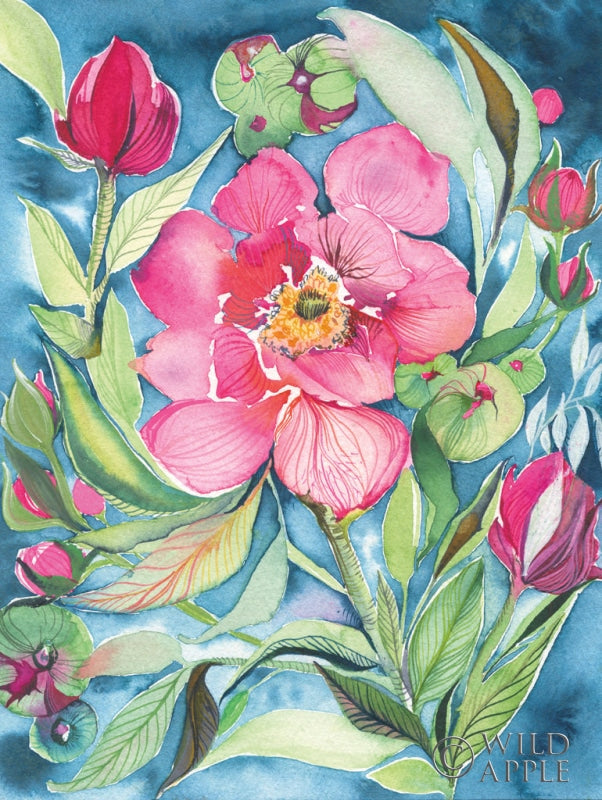 Reproduction of Blooming Wild by Kristy Rice - Wall Decor Art