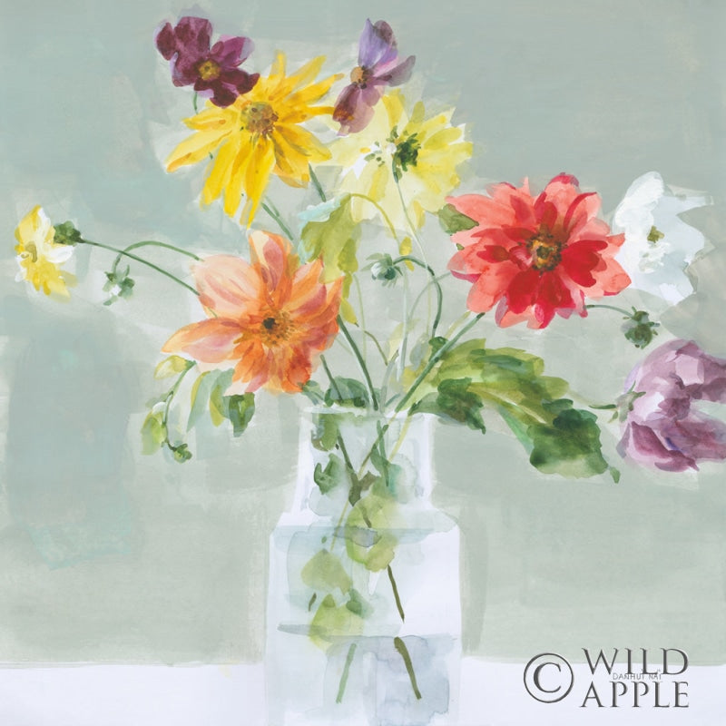 Reproduction of Wild About Wildflowers by Danhui Nai - Wall Decor Art
