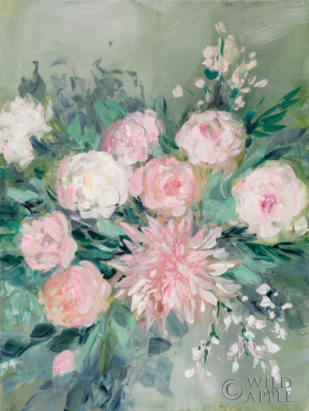 Reproduction of Romantic Rendezvous Florals II by Julia Purinton - Wall Decor Art