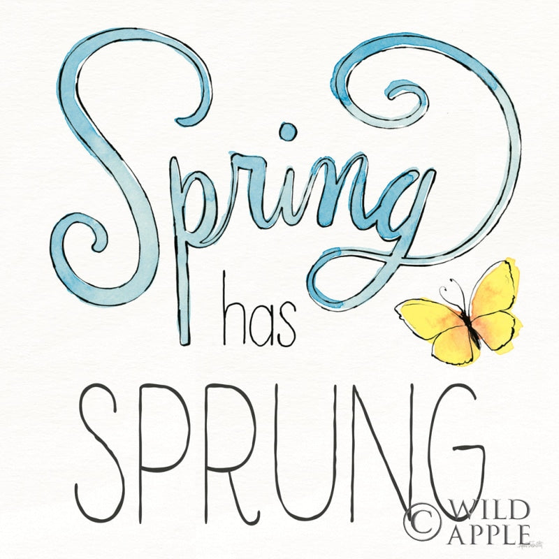 Reproduction of Spring Season V by Anne Tavoletti - Wall Decor Art