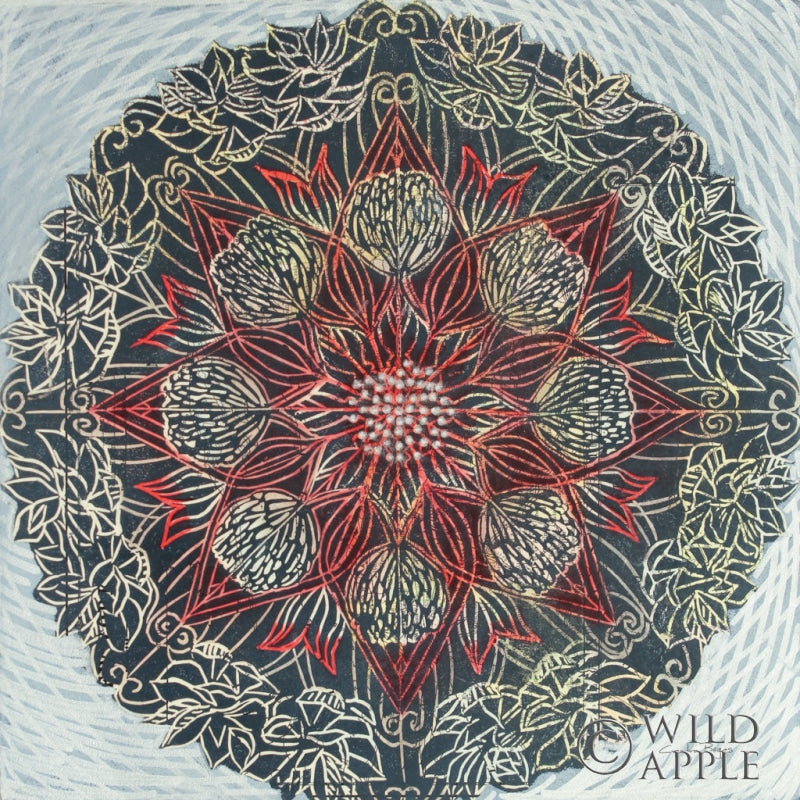 Reproduction of Starshine Mandala II by Candra Boggs - Wall Decor Art