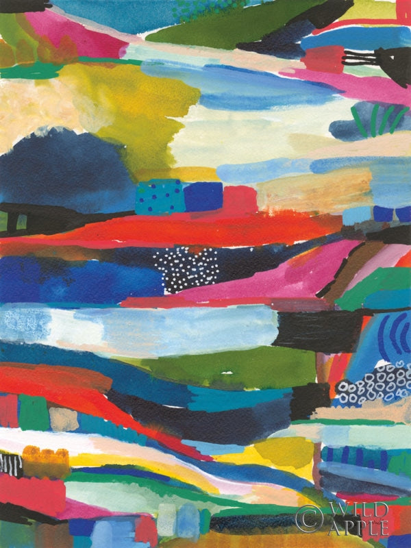 Reproduction of Nocturn II by Cheryl Warrick - Wall Decor Art