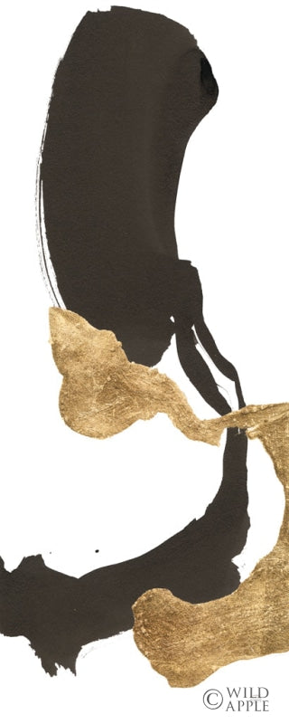 Reproduction of Bold Gold Tall II by Chris Paschke - Wall Decor Art