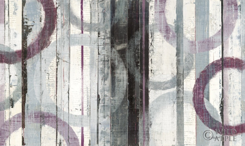 Reproduction of Plum Zephyr by Mike Schick - Wall Decor Art