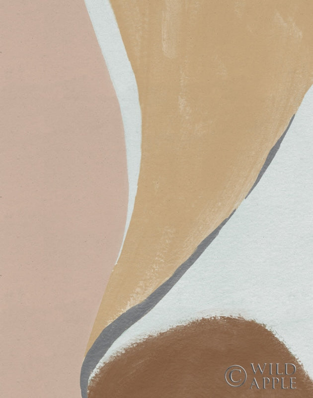 Reproduction of Retro Abstract III Brown by Danhui Nai - Wall Decor Art