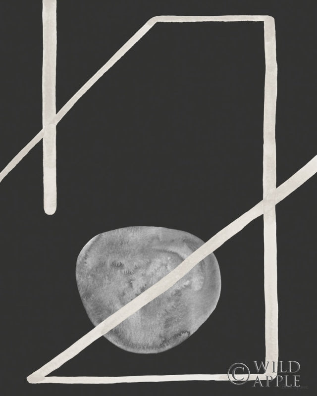 Reproduction of Free Form II Dark by Beth Grove - Wall Decor Art