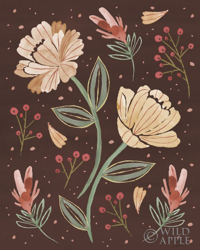 Reproduction of Floralscape V by Dina June - Wall Decor Art