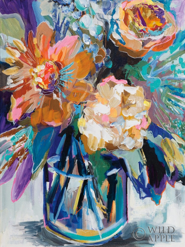 Reproduction of Vivid Fall by Jeanette Vertentes - Wall Decor Art