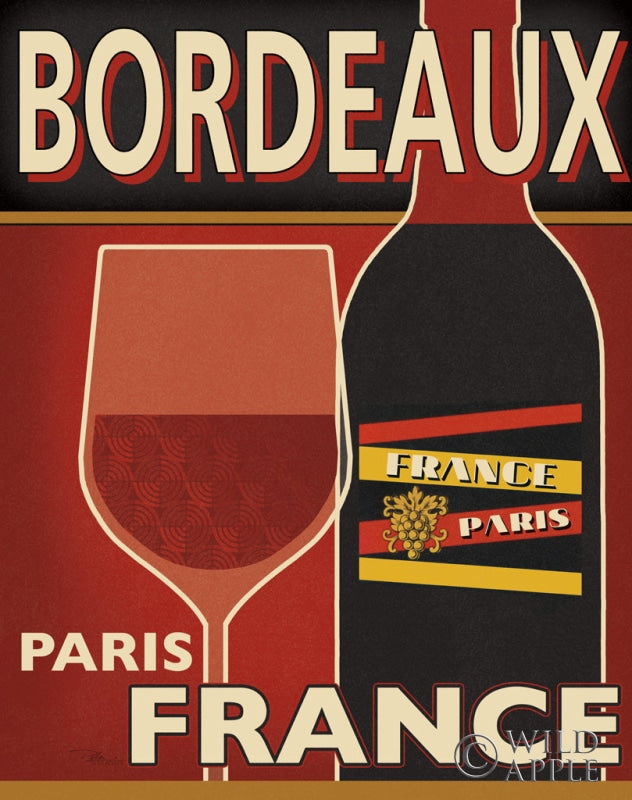 Reproduction of Bordeaux by Pela Studio - Wall Decor Art