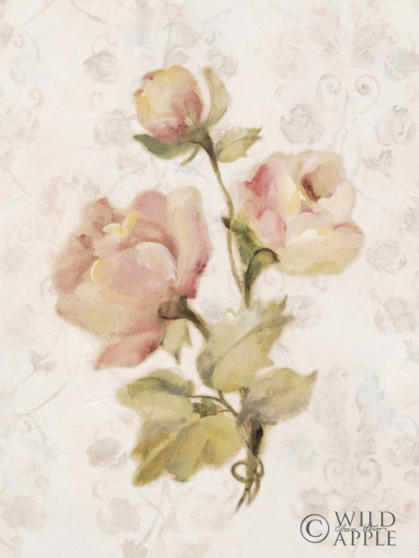 Reproduction of Roses on Vine II by Cheri Blum - Wall Decor Art
