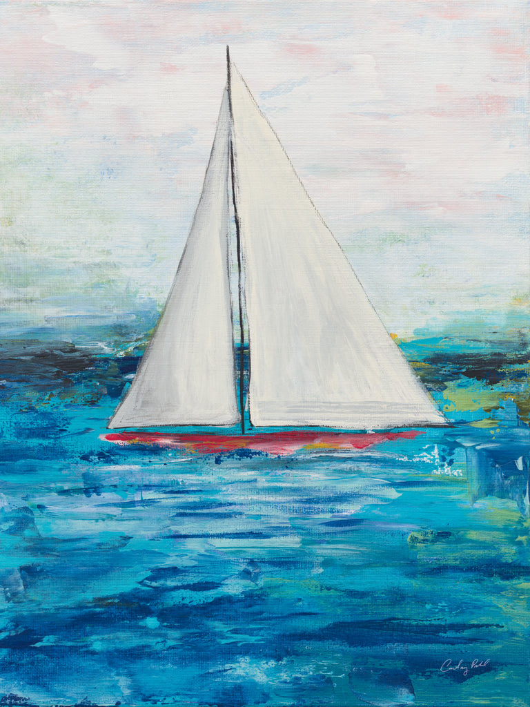Reproduction of Set Sail by Courtney Prahl - Wall Decor Art