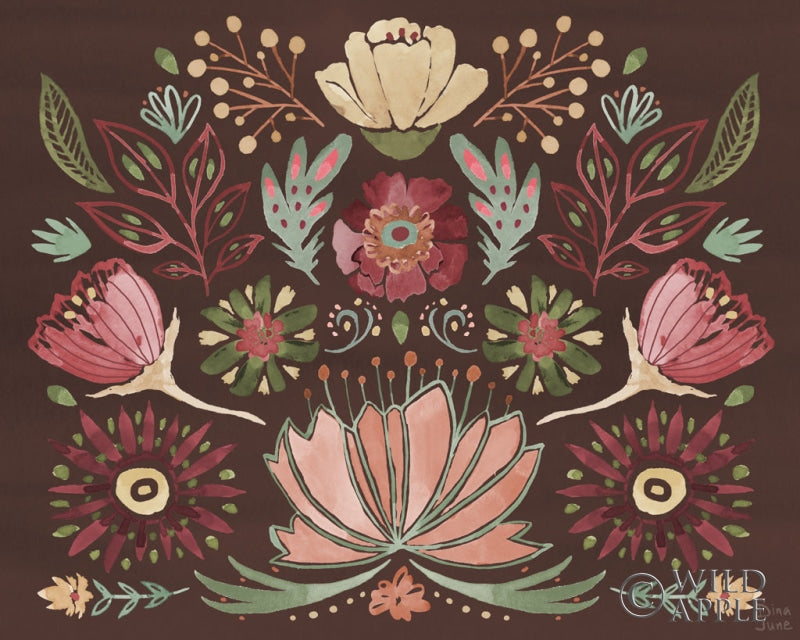 Reproduction of Floralscape III by Dina June - Wall Decor Art